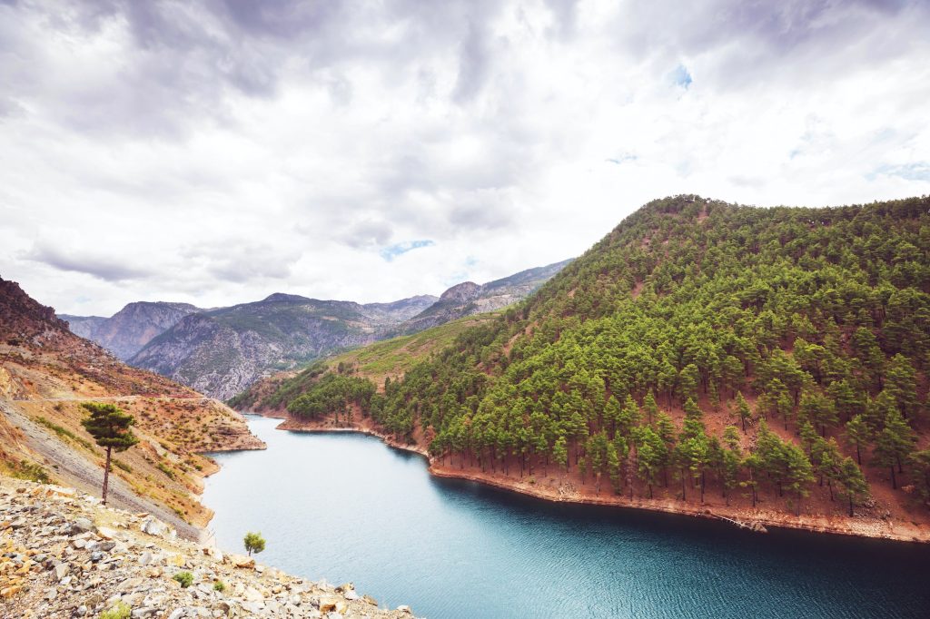 Lake in Turkey